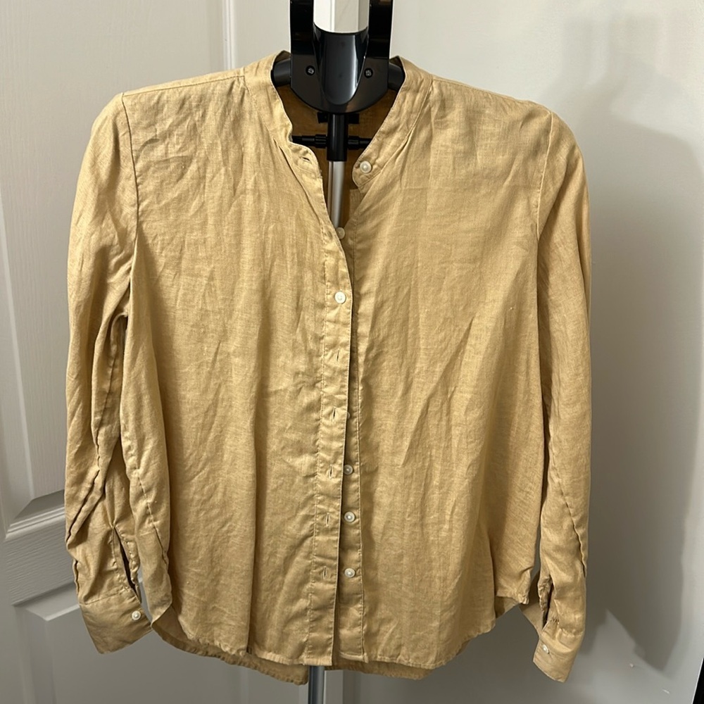 100% linen shirt from Ann Taylor